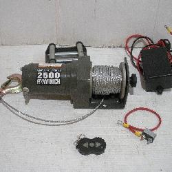 BADLAND 2500 LB 12V ELECTRIC CABLE WINCH