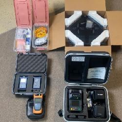 Fiber Optic Equipment Lot w/ FITEL Fusion Splicer, Cleaver, AFL Testers, & More
