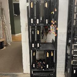 Rolling Headend Equipment Rack - AV/Networking Supplies