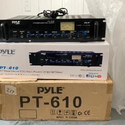 Pyle Audio PT-610 19 Rack Mount Amp - AV Supplies