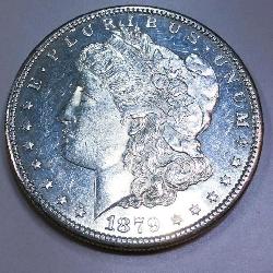 1879-S Morgan Silver Dollar Uncirculated DMPL