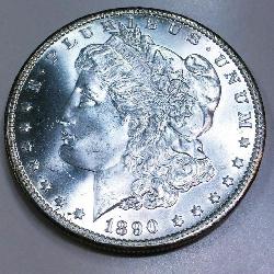 1890-O Morgan Silver Dollar Gem Uncirculated