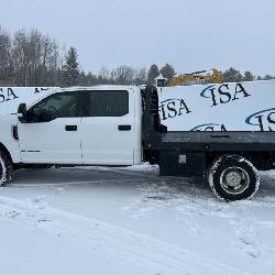 60054 2017 Ford F350 4x4 Flatbed Truck img1