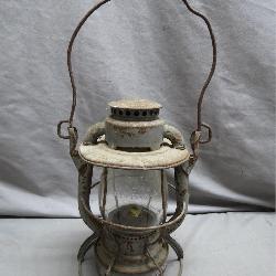 Dietz Vesta Metal Lantern with Glass Globe