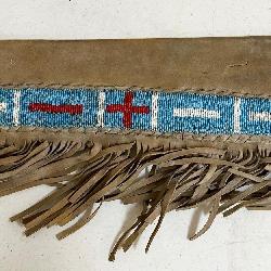Sioux Buckskin Quiver w/ Beads