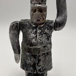 Antique Policeman Whirligig Car Decoration