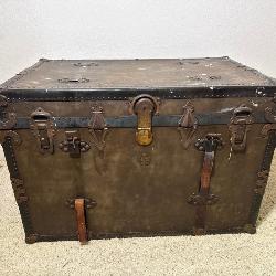Antique Steamer Trunk