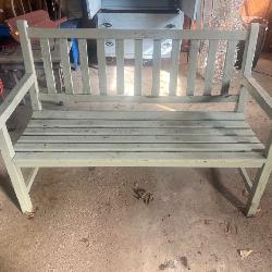 Vintage Wooden Garden Bench