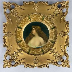 Coca-Cola Vienna Art Plate Advertising Tray 1905