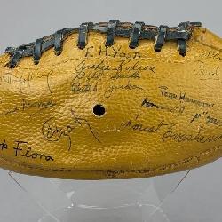 1939 University of Michigan Signed Football