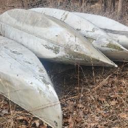 5 Aluminum Canoes