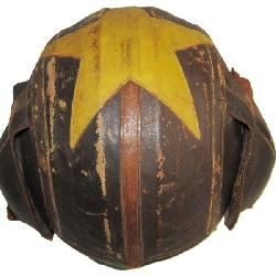 RARE Anti-Flak US AAF Army Air Force Leather Helmet