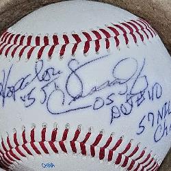 Detroit Lions Hopalong Cassidy Signed Baseball