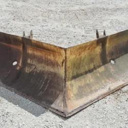 Back hoe V blade will fit about any back hoe