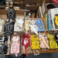 Collection of Kit-Cat Wall Clocks