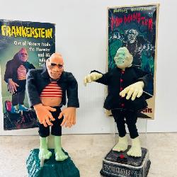 Frankenstein Toy, Battery Op Mod Monster with boxes