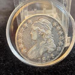 1813 Capped bust 50 Cent United States Coin