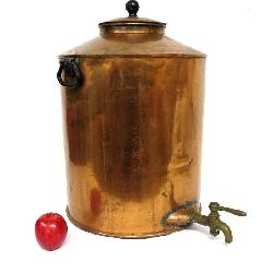 Solid Copper Water Tank