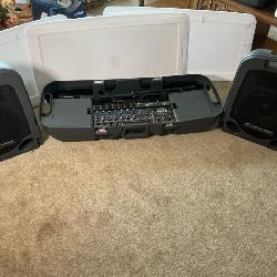 Peavey Escort 6000 Portable PA System, which is an all-in-one sound solution