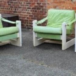 3pcs Mid-Century Danish Modern Sofa Set