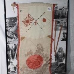 WWII Japanese Good Luck Flag