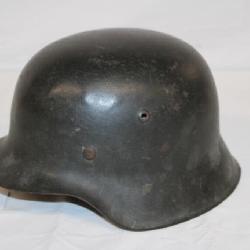 WWII German M42 Stahlheln Combat Helmet