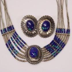 Native American Necklace & Earrings