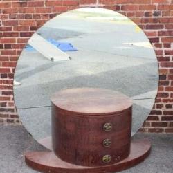 Art Deco Dresser w/ Mirror 5ft x 62in x 20 in