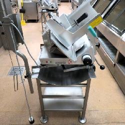 2018 Bizerba Gsp Deli Slicer With Stand, Sharpener