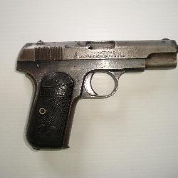 COLT .32 CAL RIMLESS SEMI AUTO PISTOL W/