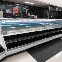 8ft Barker Ptd Gravity-coil Meat Cases '08 - Remote Cooled, No Compressor