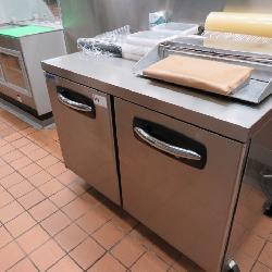 48-inch Norlake Ur48a Self-contained 2-door Worktop Cooler