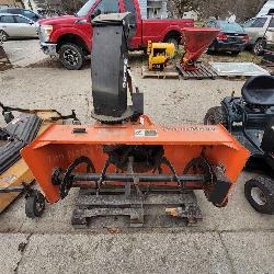 YD wood max sb-60 snow thrower 5ftx4ftx5ft