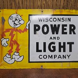 Porcelain WP&L Reddy Kilowatt