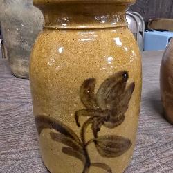 Berlin, WI Decorated Storage Jar