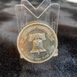Liberty silver one troy oz. silver coin