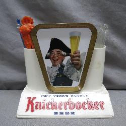 Knickerbocker Desk Organizer w/ Swizzle Sticks