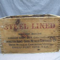 Remington Arms Wooden Ammunition Crate