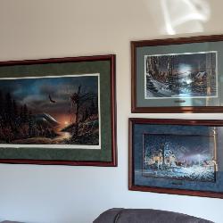 Terry Redlin Framed Pictures