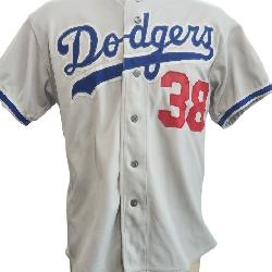 1969 Los Angeles Dodgers Bill Buckner Game Jersey- Name Plate Removed from Backside