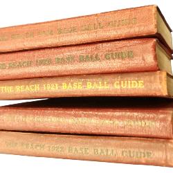 1920s Reach Baseball Guides- Ty Cobb's Collection