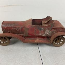 vintage 1930s pressed steel friction toy car