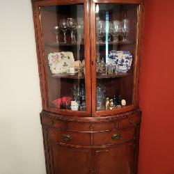 Corner Curio Cabinet