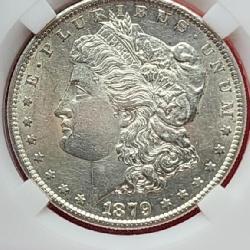 1879-S Rev 78 Morgan Silver Dollar