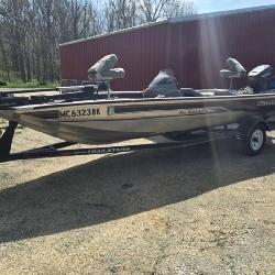 17.5 Bass tracker Bass Boat