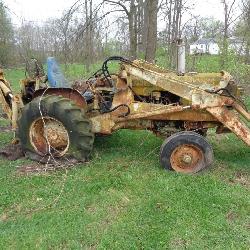 CASE TLB Parts tractor 