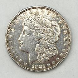 1921-D Morgan Silver Dollar