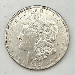 1921-D Morgan Silver Dollar