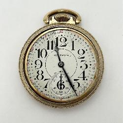 Waltham 10K Rolled Gold Pocket Watch