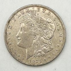 1921 Morgan Silver Dollar